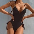 thumbnail image 5 of MSJUHEG Push Up Swimwear,Monokini,Halter Swimwear,Strapless Swimsuits for Women,High Waist Bathing Suit,Monokini Swimsuits for Women,Plus Size One Piece Swimsuit Black L, 5 of 8