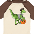 thumbnail image 4 of Inktastic Trick or Treat Franken-Raptor Boys or Girls Long Sleeve Baby Bodysuit, 4 of 5