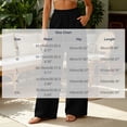 thumbnail image 7 of High Waist Straight Leg Pants for Womens Breathable Comfy Running Sports Trousers with Pockets M, 7 of 7