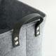 thumbnail image 4 of Bolsa de almacenamiento de fieltro, cesta de almacenamiento para la colada, cesta de fieltro con asa, organizador de armario, caja de almacenamiento para ropa, toallas y ropa de cama, 4 of 8