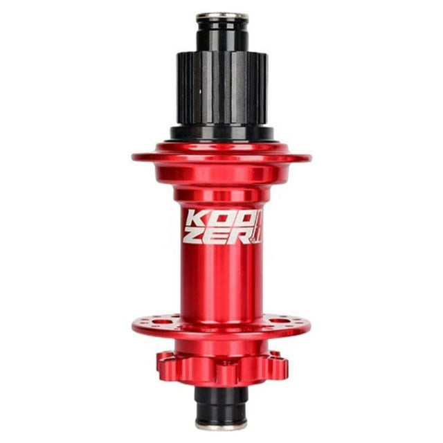 L'arbre de Roue Rapide Relâchement Levier Artisanat Friction Réduction Vélo Fournit Pratique Installation Moyeu Roulement en Alliage d'Aluminium Rouge/148 * 12MMMSXM390