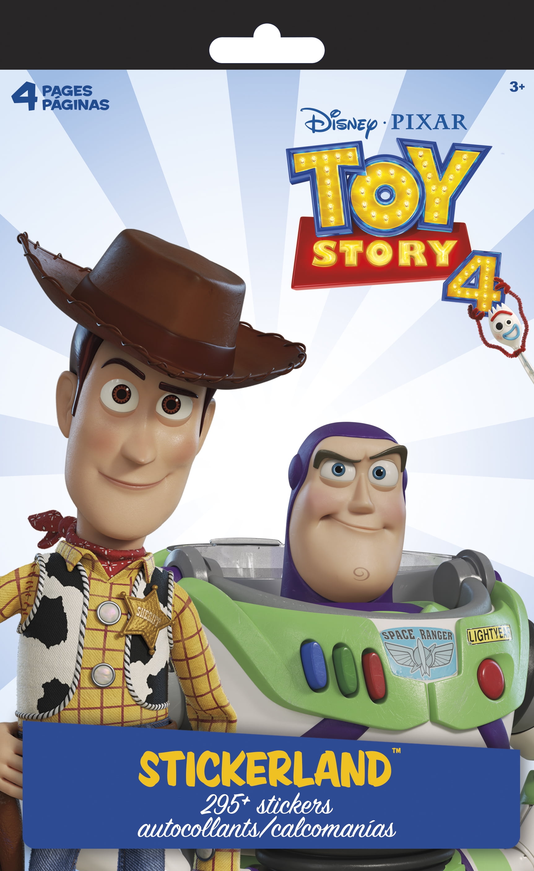 Toy Story 4 Stickerland Pad 4 pages