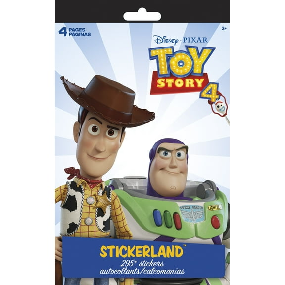 Toy Story 4 Stickerland Pad - 4 pages