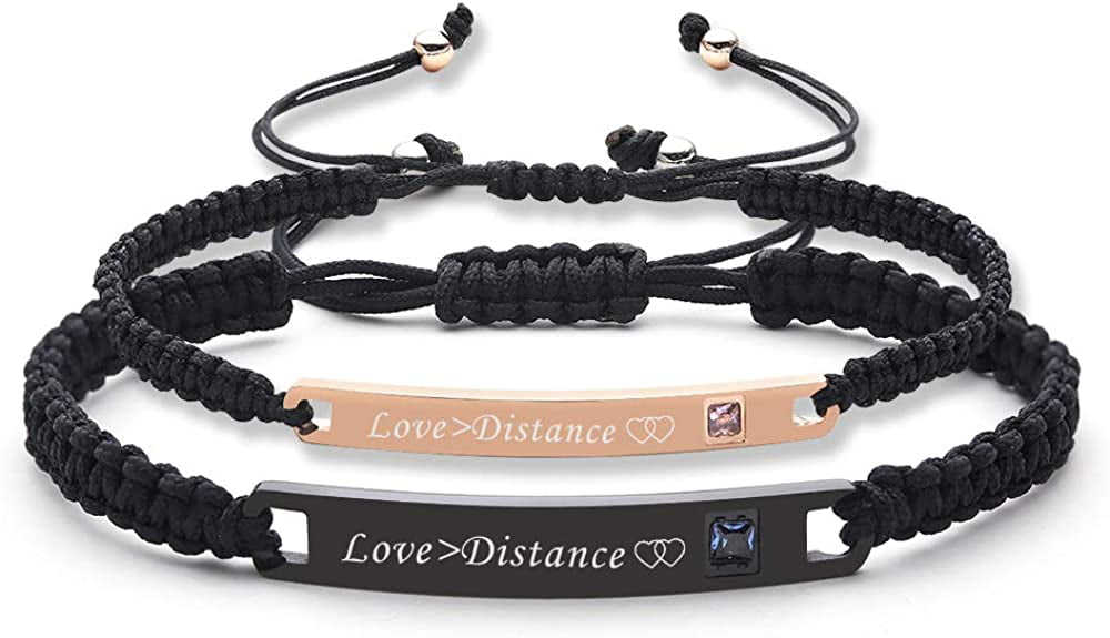 Love Bracelet I Love You I Know Set of 2 Leather Bracelets His -    Matching couple bracelets, Unique leather bracelet, Couple bracelets leather