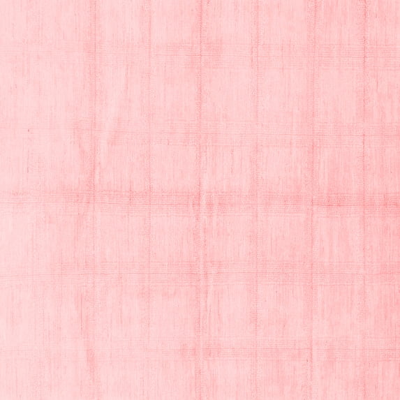 Ahgly Company Indoor Square Solid Red Modern Area Rugs, 3' Square