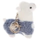 thumbnail image 2 of Plush Alpaca Keychain Pendants Stuffed Animal Bag Charm, 2 of 5