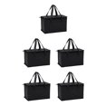 thumbnail image 1 of Greeniant Bolsa de aislamiento no tejida, caja plegable reflectante para mantener el calor, actividad al aire libre, Camping, almuerzo, contenedor de vino, Type2 NO2 Greeniant CBP302264, 1 of 4