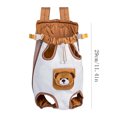 thumbnail image 3 of Cififendec Pet Front Carrier Backpack, 11.4", Adjustable Chest Bag for Small Cat Dog Outdoor Walking Travel Trip Carrying, 3 of 8