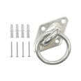 thumbnail image 4 of funtasica 4x Ceiling Wall Mount Hook Heavy Duty Anchor Diamond Pad Eye Plate with 304 Stainless Steel Great for Swings /Boat Rigging/Training Strap, 4 of 8
