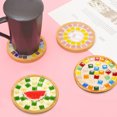 thumbnail image 3 of Mdesiwst Mosaic Coaster Kit Heat Insulation Creative Design Hands Skill Improve DIY Craft Relieve Boredom Home Decorative Cup Pad, 3 of 7
