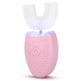 thumbnail image 2 of Cepillo de dientes eléctrico Fugacal en forma de U rosa, 2 of 6