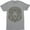 Athletic Heather, variant on Stylish Animal Photographic Lion Face Design Big Cat King Jungle Men Tee Shirt