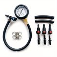 thumbnail image 1 of MesaSe 13pcs Fuel Pressure Test Kit with 3 Adapter Sizes - Quick Connect Gauge for Cars  Motorcycles & Trucks  0-100 PSI/7 Bar Range, 1 of 7