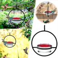 thumbnail image 3 of Hermoso Comedero para PáJaros Colgante Circular, Comedero para PáJaros Colgante para Exteriores A Prueba de y Abejas (2 Piezas), 3 of 8