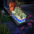 thumbnail image 4 of Maceta Blanca Colores Maceta Solar] Nuevo Producto Transfronterizo Lámpara Maceta Luminosa Solar Balcón Jardín Maceta Luminosa LED Ambiente Patio (A), 4 of 9