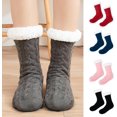 thumbnail image 2 of cinez Extra Thick Fluffy Socks Sleep Socks Thickened Warm Floor Socks Adult Socks, 2 of 8