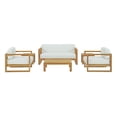 thumbnail image 1 of Modway Upland Canapé d'Extérieur pour Patio, Blanc, 1 of 10