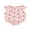Pink Bow, variant on BemeyourBBs Newborn Baby Girl Bubble Romper Infant Baby Summer Clothes Loose Fit Strawberry Lemon Bow Print Crew Neck Flying Sleeve Bodysuit Jumpsuit Playsuit