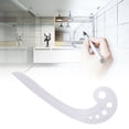 thumbnail image 1 of Fyydes Ruler Multifunctional Grading Ruler 6‑Word Cutting Tool Curved Ruler For Making Clothes, Ruler,Sewing Tool Curve Ruler, 1 of 8