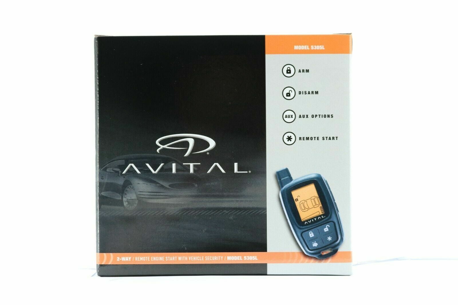 Avital 3305L 2 Way LCD Keyless Entry Vehicle Security System 2