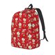 thumbnail image 1 of Fotbe cute Christmas Moose Mochila de Lona con Estampado, Mochila Duradera, Mochila Versátil de Alta Calidad, Mochila Compacta Vintage-Small, 1 of 5