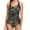 Women's Plus Size Swimsuits Army Green, variant on Women's Plus Size Swimsuits, Women Slimming One Piece Swimsuits Vintage Bathing Suits Scoop Neck Floral Printed Swimwear S-3XL