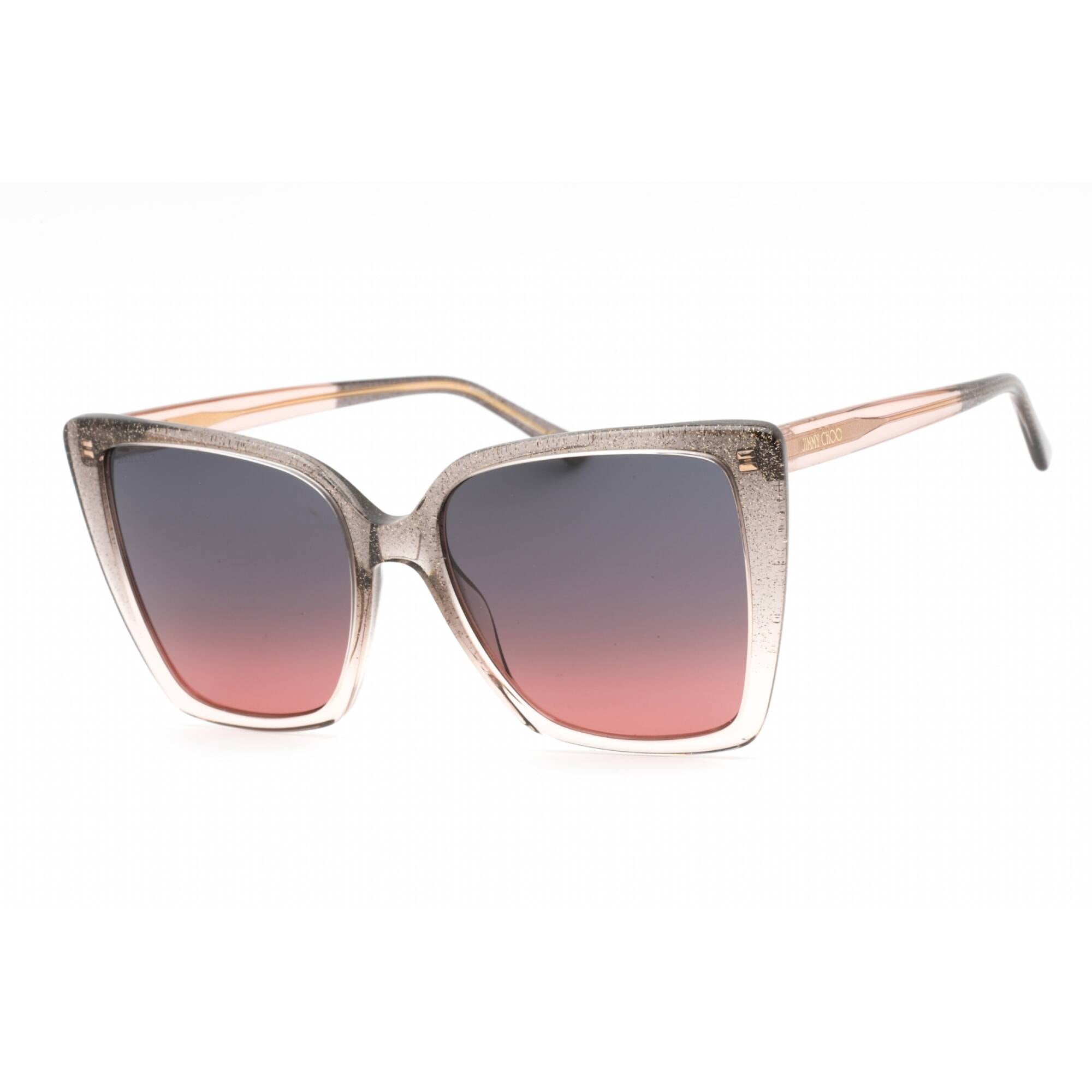 Jimmy Choo Amira/G/S Full Rim Oval Modified Nude Sunglasses