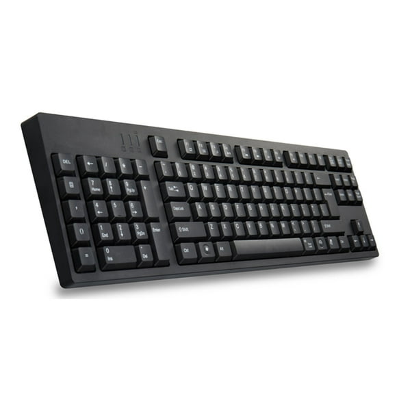 6588 Ergonomic Left Hand Keyboard, Improve Work Efficiency, Full-size Dual USB Interface