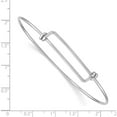 thumbnail image 3 of Sterling Silver 1.65mm Wire Expandable Bangle Made In China ss5042, 3 of 5
