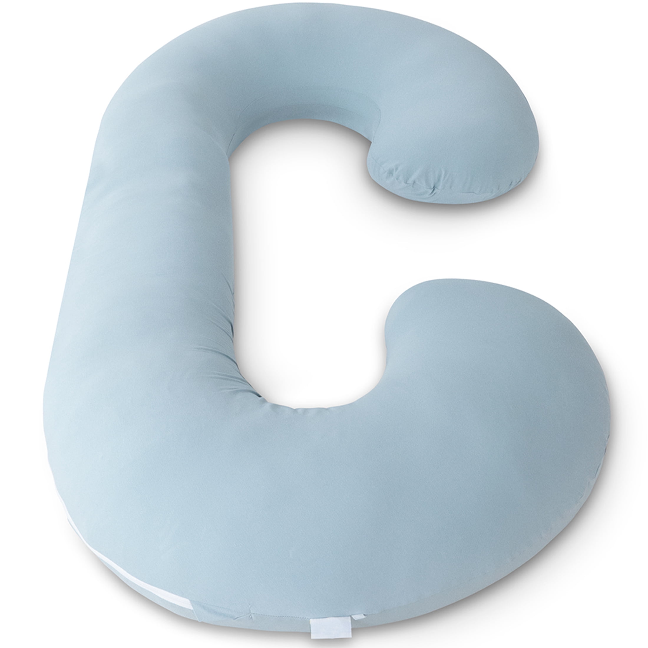 Pregnancy Pillow,Queen Rose Maternity Body Pillow for Sleeping, C Shaped Body Pillow for Pregnant Women with Removable Green Jersey Cover