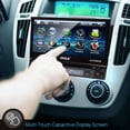 thumbnail image 2 of Pyle Single DIN Head Unit Receiver - In-Dash Car Stereo CD/DVD Player with 7" Multi-Color Touchscreen Display, Audio Video System with Bluetooth for Wireless Music Streaming & Hands-free Calling, 2 of 8