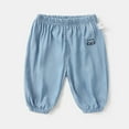 thumbnail image 2 of Ruyang Toddler Baby Girls Boys Cotton Linen Pants Balloon Hippie Long Pants Boho Muslin Basic Bottoms Joggers Summer Cute Clothes, 2 of 6