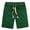 Mens Shorts Green, variant on Bermuda Shorts for Men with Pockets Cotton Drawstring Elastic Waist Casual Straight Leg Solid Color Comfort Loungewear Athletic Short
