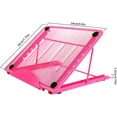 thumbnail image 7 of Foldable Stand for Diamond Painting Light Pad Specialty Design for A4 LED Light Pad Board Tablet of DIY 5D Diamond Painting by Numbers Kit, Pink, 7 of 7