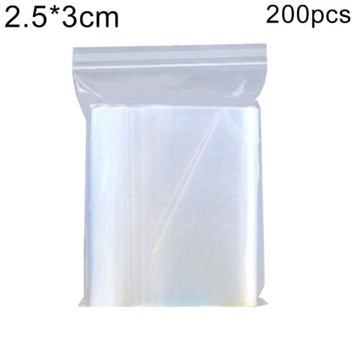 5X7 Top Quality 200 5"X7" 4MIL Thick Clear Zip Lock Reclosable Ziplock Bags 