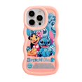 thumbnail image 3 of Funda de teléfono Disney Lilo y Stitch Angel Macaron Waves para iPhone 15 14 13 12 11 pro Max XS X 7 8 plus, funda de silicona suave para dulces, 3 of 5