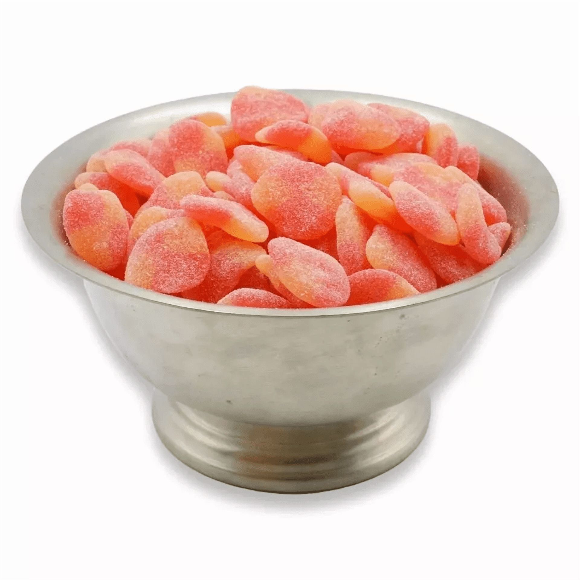 Peaches, Soft & Chewy Gummi Candies Bulk Delicious Candy (5 Pounds)
