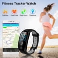 thumbnail image 3 of Reloj conectado gris plateado para mujeres, hombres y niños IP68 Reloj de pulsera conectado a prueba de agua Conectar con cardio Podómetro Sueño Despertador Notificaciones Reloj inteligente deportivo, 3 of 5