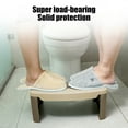 thumbnail image 6 of Foldable Toilet Stool, 7inches Healthy Bathroom Squatting Posture Poop Stool with Anti-Slip Feet, A Good Helper to Effective Relief of Constipation, Easy to Storage Toilet Squat Stool., 6 of 6