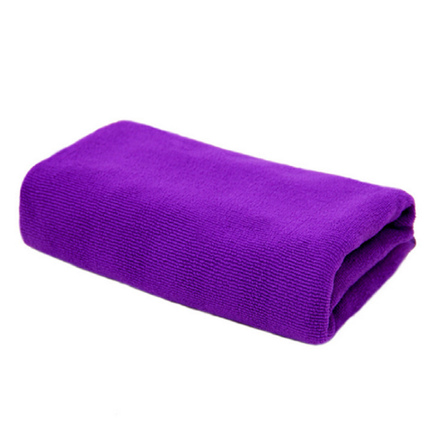 Toalla Para Limpieza De Coche 30 X 70 Cm Toalla De Microfibra Color SóLido Super Absorbente Espesar Limpieza
