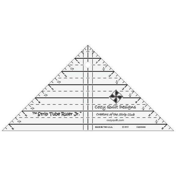 The Strip Tube Ruler Junior by Cozy Quilt Designs
