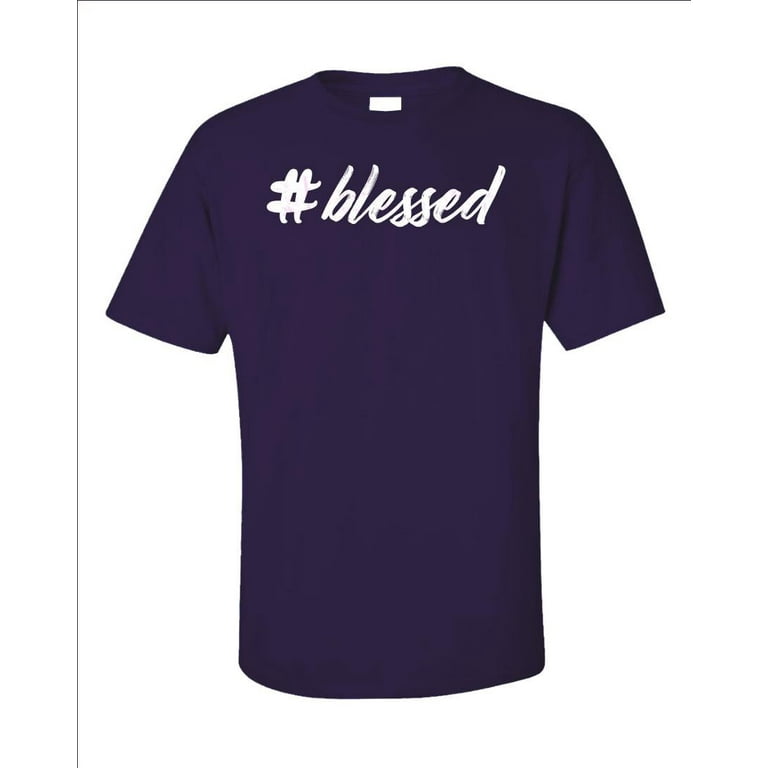 Blessed T-Shirt Funny Christian Hashtag Tee Unisex Blessed T-Shirt Funny Christian Hashtag Tee Unisex