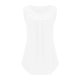 thumbnail image 3 of ICHUANYI Clearance Women's Fashion Color Neck Comfortable Loose T-shirt Sleeveless Blouse Casual Tops(White, XL) ICHUANYI WER2023081106933, 3 of 7
