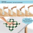 thumbnail image 3 of Yayeee 6 Pack Kitchen Dish Cloths for Washing Dishes Soft Absorbent Microfiber Towels, Green and White Plaid Pattern, 3 of 9