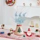 thumbnail image 5 of Adornos navideños, regalos navideños, esquejes largos de 81 cm, polvo dorado, decoración para fiestas navideñas, ramas de bolas, lentejuelas de bayas, racimos, esquejes de plástico., 5 of 6