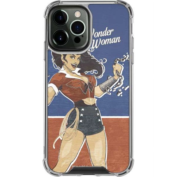 Skinit DC Comics Bombshells Wonder Woman Bombshell iPhone 14 Pro Max Clear Case