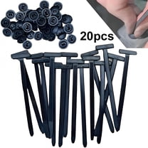 ICERUN Nylon Heavy Duty Zip Ties Self-Locking Universal Cable Tie Buckle Fastening Strap for Fenders Engine Guards & DIY Fixing (20PCS)