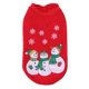thumbnail image 1 of Navidad perro suéter disfraz Santa muñeco de nieve abrigo ropa para mascotas (rojo) (S) Tmvgtek Oficina Multiescena Multifunción, 1 of 6