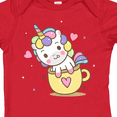 thumbnail image 4 of Inktastic Teacup Unicorn Boys or Girls Baby Bodysuit, 4 of 5