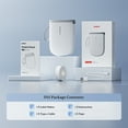 thumbnail image 4 of NIIMBOT D11 Upgraded HD 300 dpi Label Maker Mini Bluetooth Wireless Label Printer Inkless Labeler Rechargeable（White), 4 of 9
